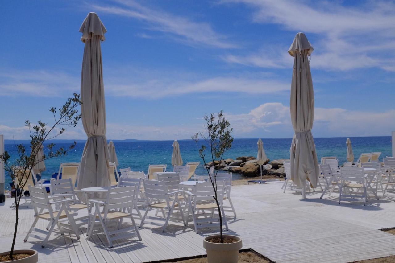 Seasidelongo Houses 1 Min From The Beach Of Nikiti Luaran gambar