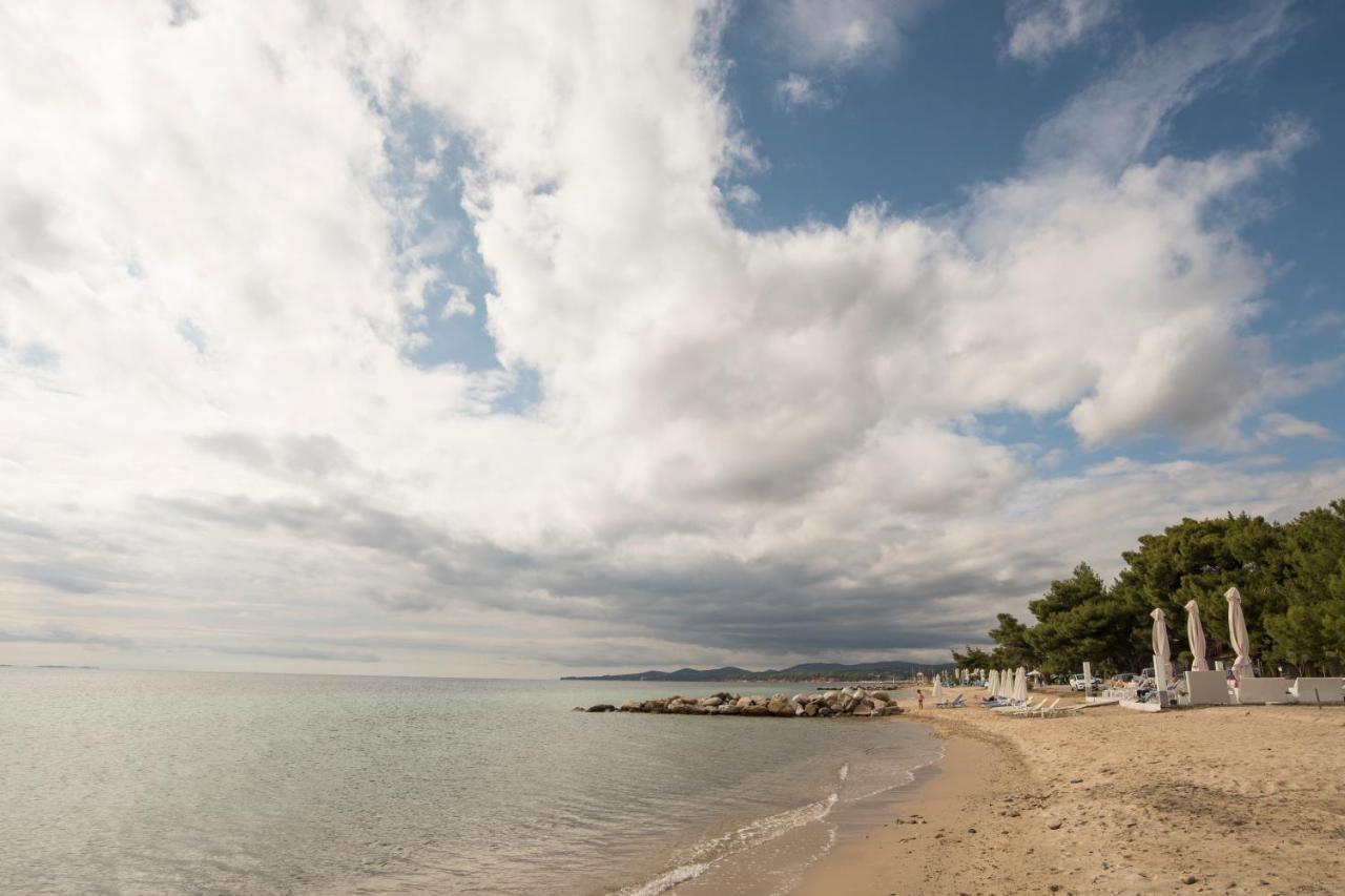 Seasidelongo Houses 1 Min From The Beach Of Nikiti Luaran gambar